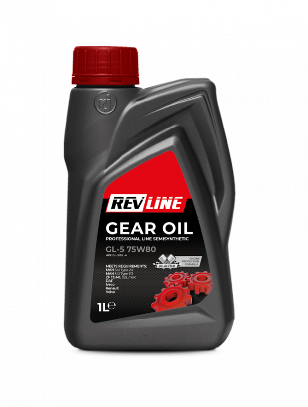 REVLINE SEMISYNTHETIC GL-5 75W80
