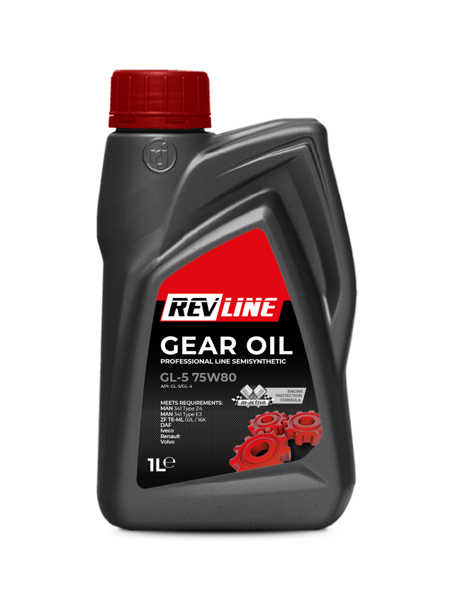 REVLINE SEMISYNTHETIC GL-5 75W80
