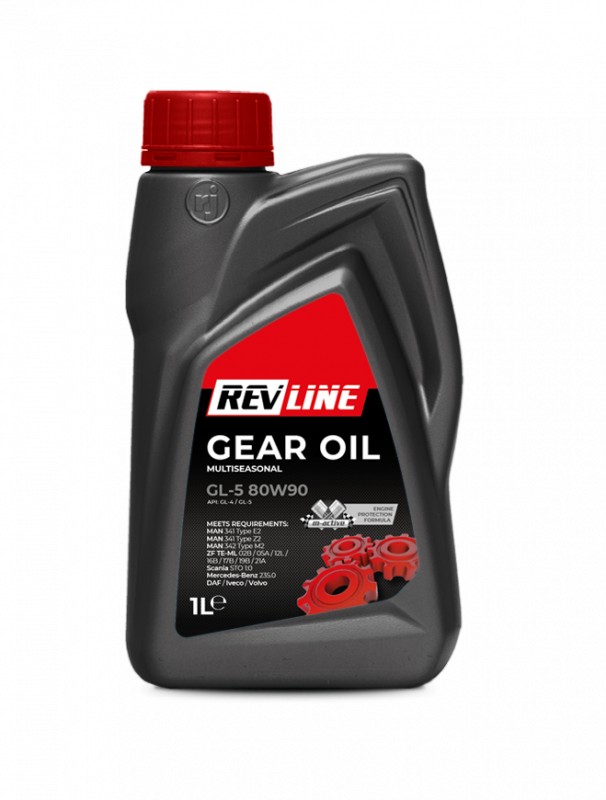 REVLINE SEMISYNTHETIC GL-5 80W90